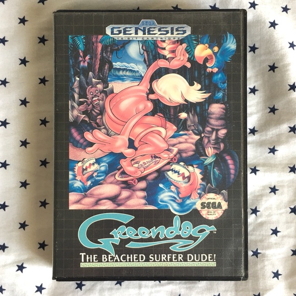 🛑 SOLD 🛑 Greendog: The Beached Surfer Dude! (Sega Genesis Game) - Picture 1 of 3